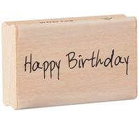 Art Stamps 7005B Scribble Happy Birthday Stamp Black