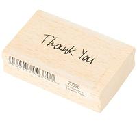 Art Stamps 7009B Scribbled Thank You Stamp, Black