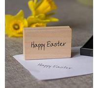 Art Stamps 7022B Scribbled Happy Easter Stamp Black