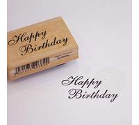 Art Stamps 769B Happy Birthday Occasion Stamp Black