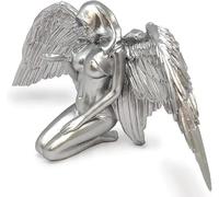 Art Statue - Angel Figurines Sculpture, Angel Nude Art Statue Desktop Decorations, Collectible Gift Crafts,Handmade Carving Desk Ornaments