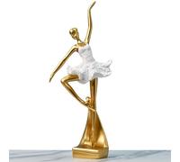 Art Statue - Desktop Decoration Figurine, Ballerina Statue For Home Decor, Table Girl Sculpture Ornaments, Ballet Skirt Figurines Lady Dancing Dress Home Decor, Dancer Art Figure