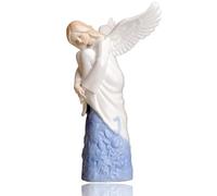 Art Statue - Desktop Decoration Figurine Sculpture, Angel Girls Statue Holy Table Sculpture, White Wing Divine Lady Mythical Figures Statues Home Décor, Desktop Art Figure
