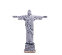 Art Statue - Desktop Decoration Figurine Sculpture, Christ The Redeemer Statue, Resin Handicraft Sculpture, Landmark Building In Rio De Janeiro Collectibles Home Decorations