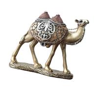 Art Statue - Statue Sculpture, Camel Statues Desktop Decoration Ornaments, Resin Art Collection Small Crafts, Animal Sculptures, Suitable For Office Bookshelf Living Room