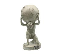 Art Statue - Statue Sculpture, Titan Art Statues, Carrying The World Sculptures, Greek Titan God Home Decoration Ornaments, Gift Feng Shui Figure Table Collectible