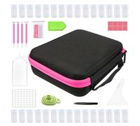 Art Storage Case - Shockproof Organizer Box For Beads And Tools | Portable Glitter Craft Box For Diamond Painting Accessories