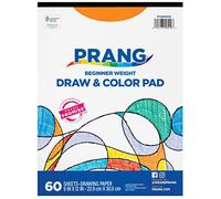 Art Street Draw & Color Pad, White 60