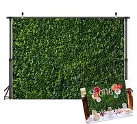 Art Studio Green Leaves Photography Backdrops Spring Nature Safari Party Decoration Outdoorsy Newborn Baby Shower Backdrop Wedding Birthday Photo Background Studio Props Booth Vinyl 7x5ft
