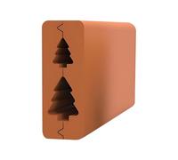 Art Supplies Christmas Tree Mold Roller - DIY Craft Tool for Beads Clay | Textured Silicone with Roller Handmade Jewelry, Crafts Cake Decorating, Holiday for Decorations Creative Projects