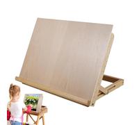 Art Table Easel - Wooden Drawing Supplies - Household Table Easel - For Children Teenagers Beginners Teachers Home Teaching Studio Outdoor