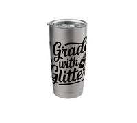 Art Teacher Appreciation Funny Grade School Stainless Steel Insulated Tumbler
