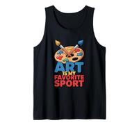Art Teacher Art is My Favorite Sport Tank Top