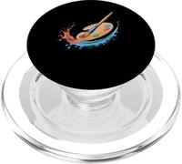 Art Teacher Artist Painting Paint Palette and Brushes PopSockets PopGrip for MagSafe