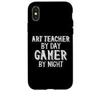 Art Teacher By Day Gamer By Night For Teaching Art History Case for iPhone X/XS