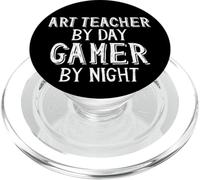 Art Teacher By Day Gamer By Night For Teaching Art History PopSockets PopGrip for MagSafe