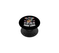 Art Teacher Day Off Do Not Ask Me To Draw Your Logo PopSockets Adhesive PopGrip