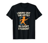 Art Teacher Pride I Bring Out The Artist Design novelty T-Shirt