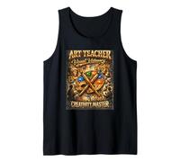 Art Teacher Visual Visionary Painting Creativity Bootleg Tank Top