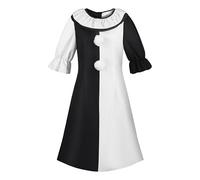 Art The clo-wn Costume Cosplay, Terrifier clo-wn Cosplay Bodysuit/Dress, The kil-ler Movie Cosplay Carnival Party Adult Costume Outfit