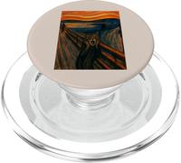Art - The Scream Cat PopSockets PopGrip for MagSafe