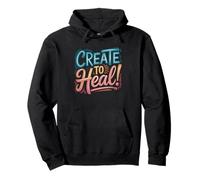Art Therapist Create Heal Identity Therapy Creative Pullover Hoodie