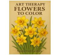 Art Therapy, Flowers to Color