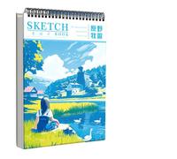 Art Thickened Sketch Sketch Graffiti -A4 Yuan Ye Pastoral (Girl)