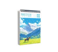 Art Thickened Sketch Sketch Graffiti -A4 Yuan Ye Pastoral (Herder)