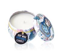 Art Tin Candle - Assorted Design - Russian Dolls - Dolly Blue