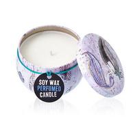 Art Tin Candle Assorted Design Sea Life Rasberry