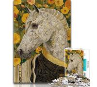 Art Unicorn Puzzles for Adults Teens 1000pc Puzzle,Challenging Game Toys Every Piece Is Unique - Challenging Family Fun Game 38x26cm