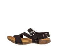 ART Unisex 0999 I Breathe Flat Sandal, Black/White, 10.5 UK