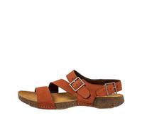 Art Unisex 0999 I Breathe Flat Sandal, Dark Orange, 7.5 UK