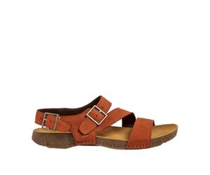ART Unisex 0999 I Breathe Flat Sandal, Dark Orange, 7 UK