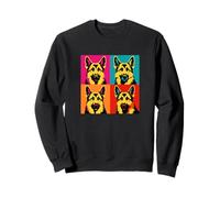 Art - Warhol Shepherd Dog Sweatshirt