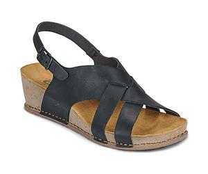 Art Wedge sandals I LIVE in Black 6