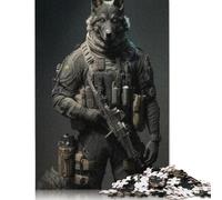 Art Wolf Puzzles for Adults 1000 Piece Puzzle for Teenager Age 12 Years Up Christmas Eve Gifts 1000pcs (38x26cm)