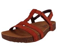 ART Women's 0946 I Breathe Flat Sandal, Dark Orange, 7 UK