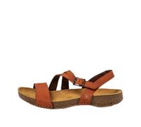 ART Women's 1045 I Breathe Flat Sandal, Dark Orange, 4 UK