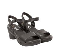 ART Women's 1475 Alfama Heeled Sandal, Nappa Black, 8 UK