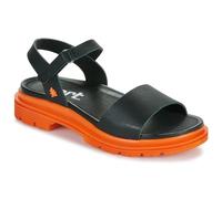 ART Women's 1548 Birmingham Sandal, Nappa Black Orange, 6 UK