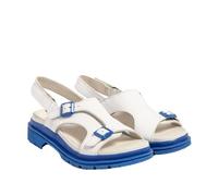 Art Women's 1551 Birmingham Sandal, Nappa White Blue, 3 UK