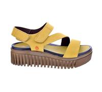 ART Women's 1573 Brighton Flat Sandal, Honey, 9 UK