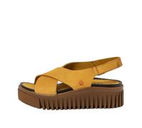 ART Women's 1574 Brighton Flat Sandal, Honey, 5 UK