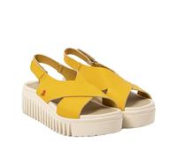 ART Women's 1574 Brighton Sandal, Nappa Yellow, 5 UK