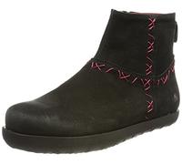 ART Women's 1911 Rhodes Boat Shoe, Black, 3 UK