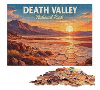 Art Wooden Puzzle, Adults, Death Valley National Park, 1000 Pieces | Piece-by-piece progress - a clear build method on quiet evenings.
