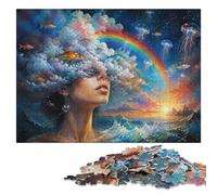 Art Wooden Puzzle, Adults, Drowning in Dreams, 1000 Pieces | Adult Jigsaw Puzzle: image-based sorting for steady puzzle progress alone or together.