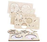 Art Wooden Puzzle, Tracing Drawing Learning Toy, Color Paint Craft with Easy Grip, Hand Eye Coordination Board Set, Educational Sorting Game with Simple Style, Kids Learning Toy for Home